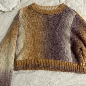 USED GIANNI BINI SUETER TOP 💜